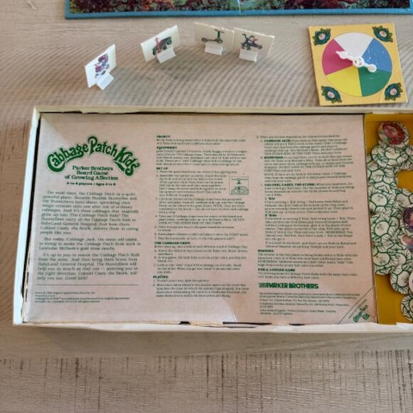 Vintage 1984 Parker Brothers Cabbage Patch Kids Friends to the Rescue Board Game - Picture 8 of 12